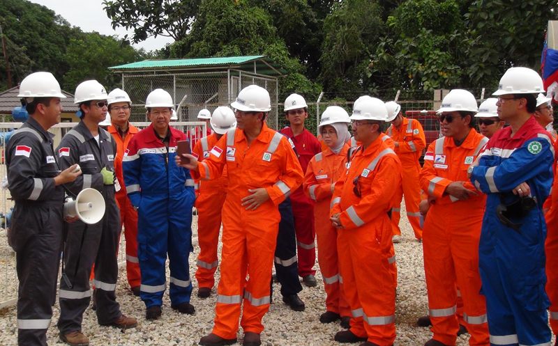 Wakil Menteri ESDM Kunjungi Lapangan Tanjung